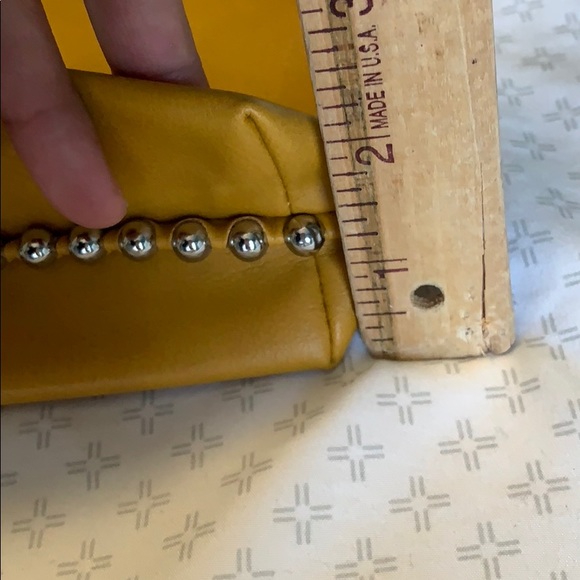 Zara Bags Nwt Zara Yellow Studded Bucket Bag Poshmark